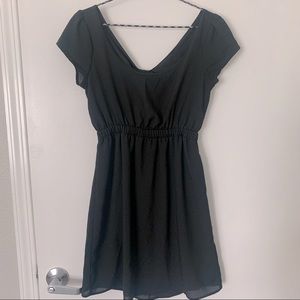 Little Black Dress - open knot back